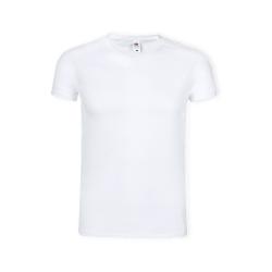 Camiseta Adulto Blanca Iconic V-Neck